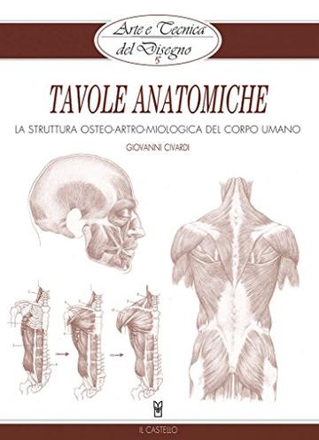 Arte e Tecnica del Disegno - 15 - Tavole anatomiche: La struttura osteo-artro-miologica del corpo umano